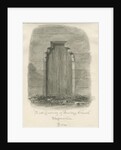 Armitage Church - North Doorway: sepia drawing , 1844 by John Buckler
