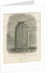 Armitage Church - North Doorway: sepia drawing , 1844 by John Buckler