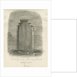 Armitage Church - North Doorway: sepia drawing , 1844 by John Buckler
