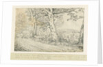 Armitage Park: pen drawing, 1814 by John Allport