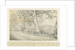 Armitage Park: pen drawing, 1814 by John Allport