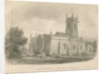 Ashley Church: sepia drawing, 1843 by John Buckler