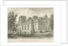 Barlaston Church: sepia drawing, 1844 by John Buckler