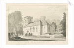 Barlaston Church by Thomas Peploe Wood