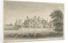 Barton under Needwood - 'Barton Hall' : sepia drawing, 1839 by John Buckler