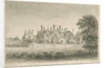 Barton under Needwood - 'Barton Hall' : sepia drawing, 1839 by John Buckler