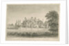 Barton under Needwood - 'Barton Hall' : sepia drawing, 1839 by John Buckler