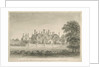 Barton under Needwood - 'Barton Hall' : sepia drawing, 1839 by John Buckler