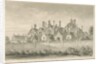 Barton under Needwood - 'Barton Hall' : sepia drawing, 1839 by John Buckler