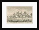 Barton under Needwood - 'Barton Hall' : sepia drawing, 1839 by John Buckler
