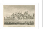 Barton under Needwood - 'Barton Hall' : sepia drawing, 1839 by John Buckler