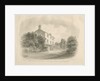 Baswich Village - house of John Stevenson Salt, Esq. : sepia drawing, 1842 by John Buckler