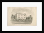 Baswich Village - house of John Stevenson Salt, Esq. : sepia drawing, 1841 by John Buckler