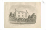Baswich Village - house of John Stevenson Salt, Esq. : sepia drawing, 1841 by John Buckler