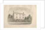 Baswich Village - house of John Stevenson Salt, Esq. : sepia drawing, 1841 by John Buckler