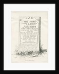 Betley - Memorial Stone by Thomas Peploe Wood