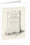 Betley - Memorial Stone by Thomas Peploe Wood