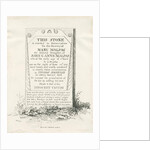 Betley - Memorial Stone by Thomas Peploe Wood