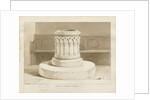 Font at Biddulph Church by Thomas Peploe Wood
