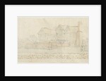 Kingswinford - Bradley Hall: tinted pencil drawing, 1797 by School English