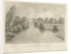 Bishton Hall: sepia drawing, 1841 by John Buckler