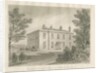 Blithfield - Rectory: sepia drawing, 1824 by John Buckler