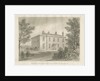 Blithfield - Rectory: sepia drawing, 1824 by John Buckler