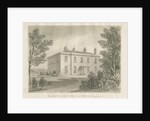 Blithfield - Rectory: sepia drawing, 1824 by John Buckler