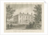 Blithfield - Rectory: sepia drawing, 1824 by John Buckler