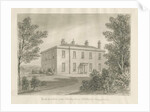 Blithfield - Rectory: sepia drawing, 1824 by John Buckler
