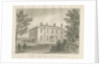 Blithfield - Rectory: sepia drawing, 1824 by John Buckler