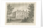 Blithfield - Rectory: sepia drawing, 1824 by John Buckler