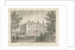 Blithfield - Rectory: sepia drawing, 1824 by John Buckler