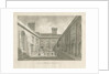 Blithfield Hall - Courtyard: sepia drawing, 1823 by John Buckler