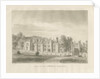 Blithfield Hall: sepia drawing, 1823 by John Buckler