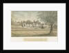 Blithfield Hall: water colour painting, nd [18th cent] by Stebbing Shaw