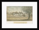Blithfield Hall: water colour painting, nd [18th cent] by Stebbing Shaw