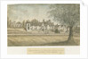 Blithfield Hall: water colour painting, nd [18th cent] by Stebbing Shaw