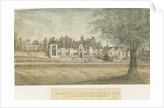 Blithfield Hall: water colour painting, nd [18th cent] by Stebbing Shaw