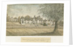 Blithfield Hall: water colour painting, nd [18th cent] by Stebbing Shaw