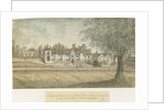 Blithfield Hall: water colour painting, nd [18th cent] by Stebbing Shaw