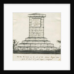 Blithfield - Memorial on site of Ancient Bagots Hall by School English