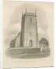 Bradley Church: sepia drawing, 1842 by John Buckler