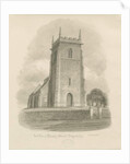 Bradley Church: sepia drawing, 1842 by John Buckler