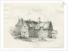 Bradley 'Priory' : pen drawing, 1838 by Thomas Peploe Wood