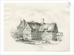 Bradley 'Priory' : pen drawing, 1838 by Thomas Peploe Wood