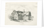 Bradley 'Priory' : pen drawing, 1838 by Thomas Peploe Wood