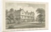 Broughton Hall: sepia drawing, 1848 by John Buckler