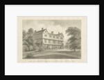 Broughton Hall: sepia drawing, 1848 by John Buckler