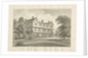 Broughton Hall: sepia drawing, 1848 by John Buckler